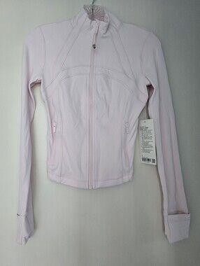 Lululemon cropped Define Jacket 4 blissful pink